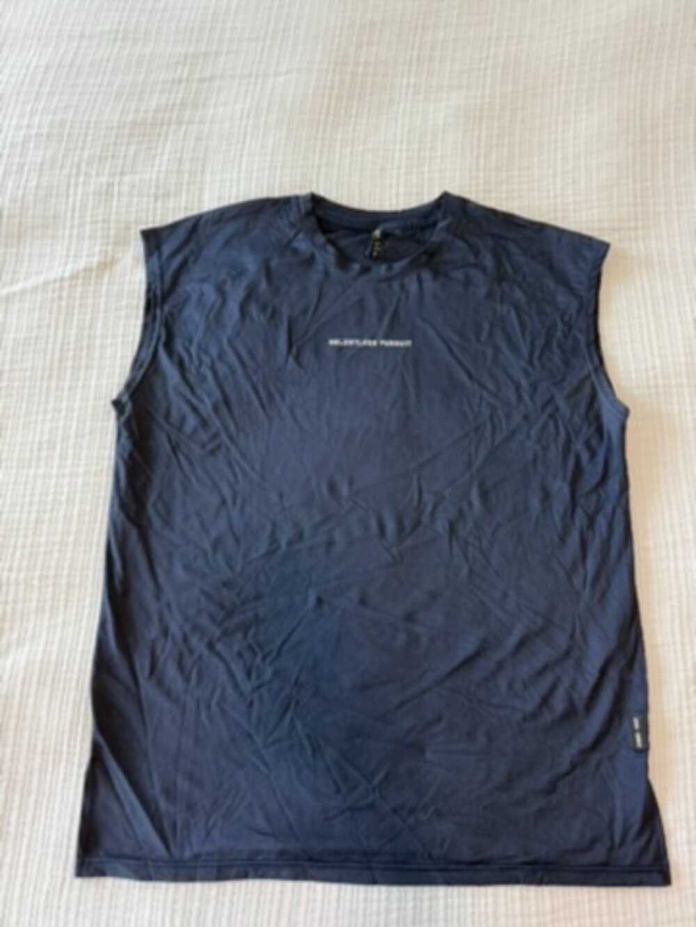ASRV Silver-Lite 2.0 Oversized Cutoff Navy Blue RP Men's M DSG-0663